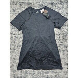 NWT Tommie Copper COMPRESSION SHIRT shoulder support WOMEN'S Size Medium Black